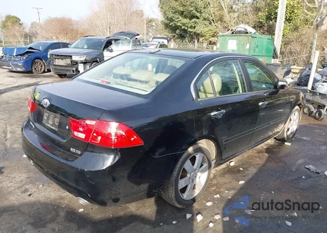 2009 Kia Optima Ex V6 z USA, uszkodzony, nr VIN KNAGE224295288094